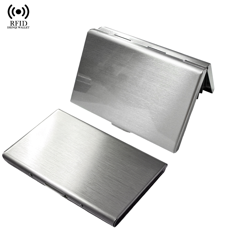 Card Top Loader - ที่ใส่บัตร RFID กระเป๋าใส่บัตรเครดิต อลูมิเนียม โลหะ ความจุเยอะ
