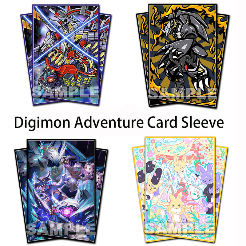 Card Penny Sleeve - การ์ดปกป้อง Digimon Adventure Youkomon Ragnarokrmon Black