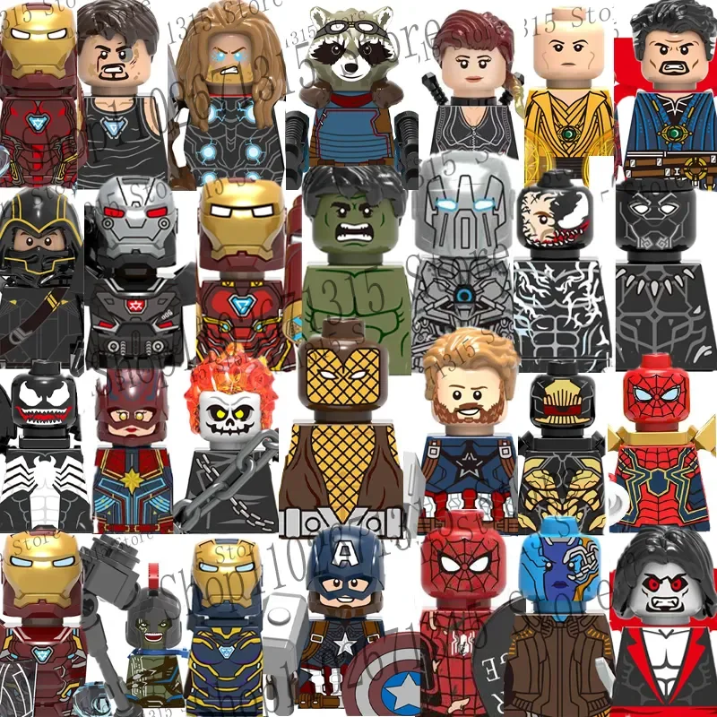 ตัวต่อซูเปอร์ฮีโร่จากมาร์เวล อ - Lego Minifigure Holder บทวิจารณ์และราคา