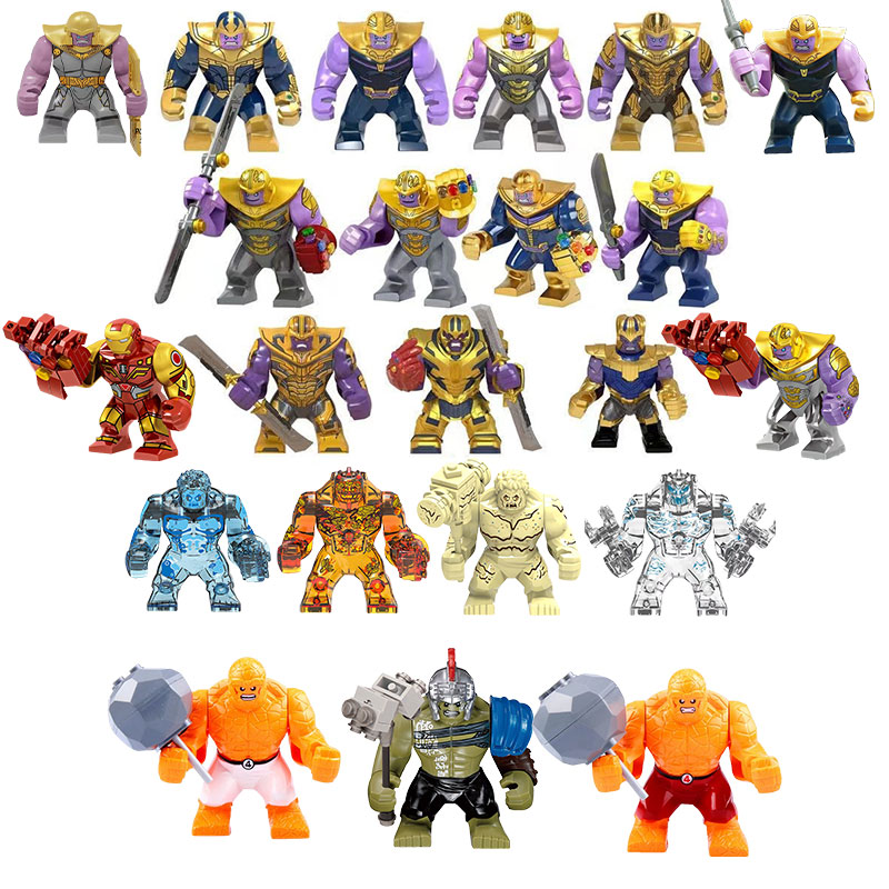ตัวละครซูเปอร์ฮีโร่ของมาร์เวลธ - Lego Minifigure Holder บทวิจารณ์และราคา