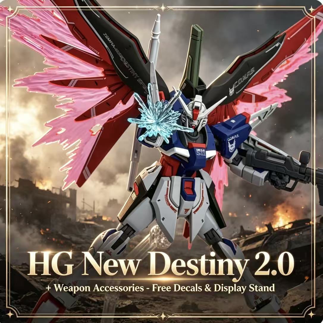 224 HG 1/144 Destiny Spec II F - Bandai Model Gundam Hg บทวิจารณ์และราคา