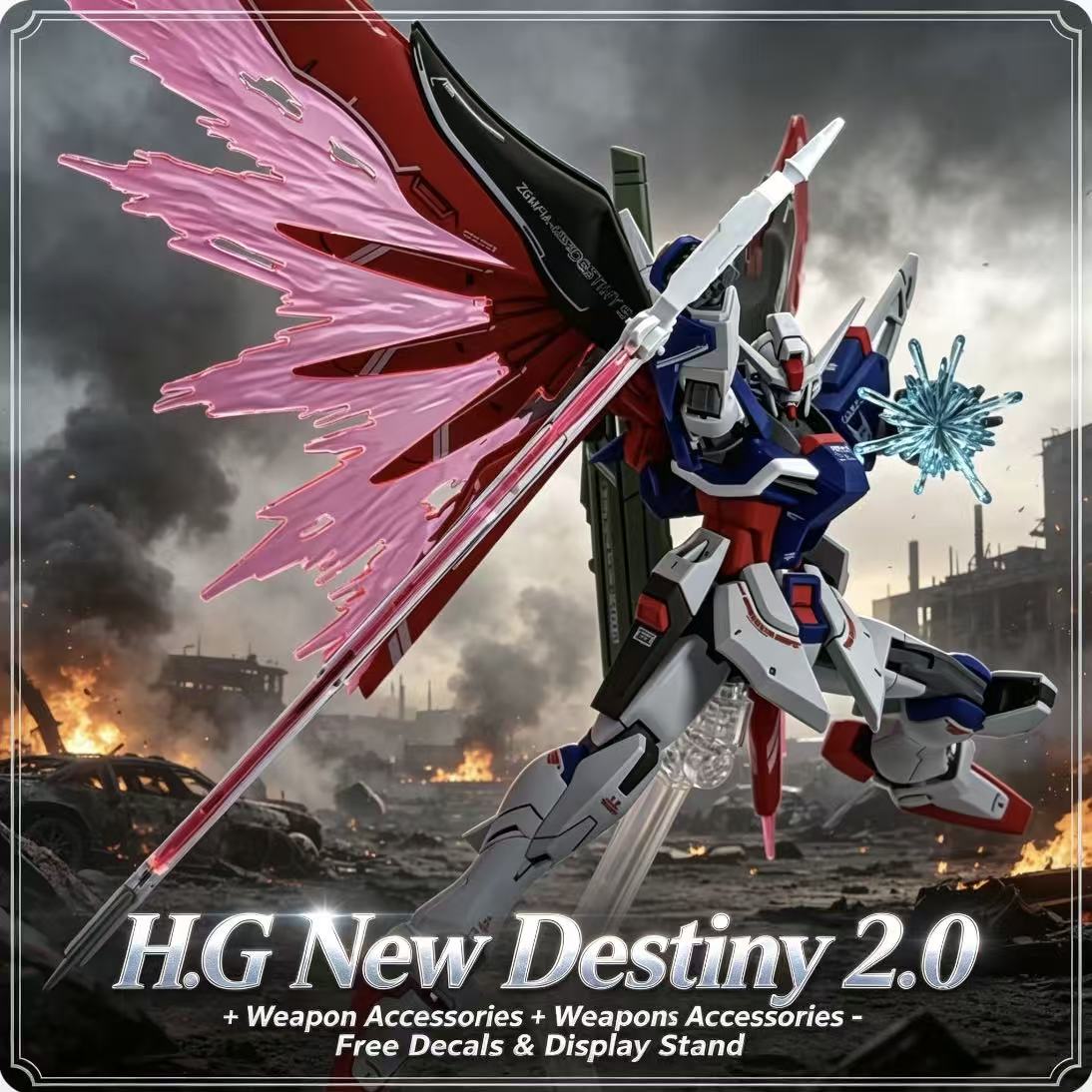 224 HG 1/144 Destiny Spec II F - Bandai Model Gundam Hg บทวิจารณ์และราคา