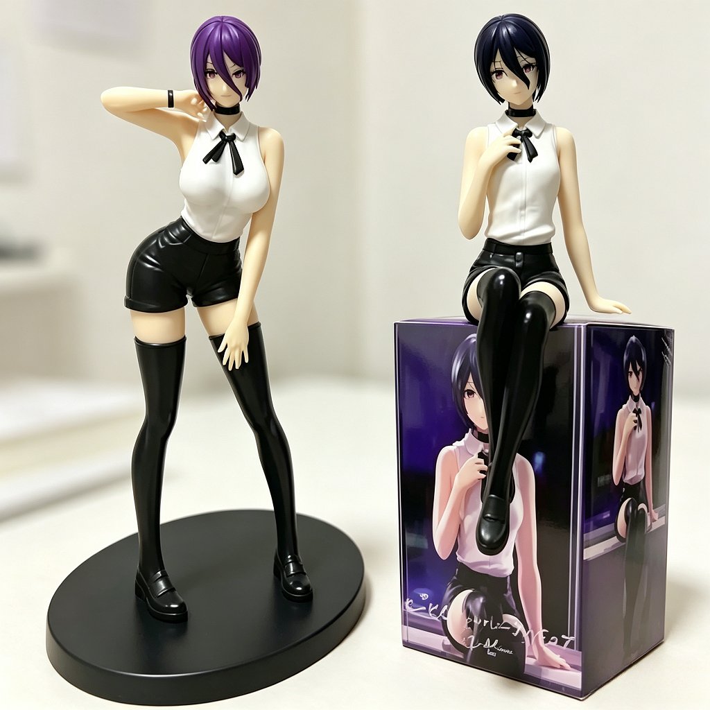 ฟิกเกอร์อนิเมะ Chainsaw Man ขน - Action Figure Stand บทวิจารณ์และราคา