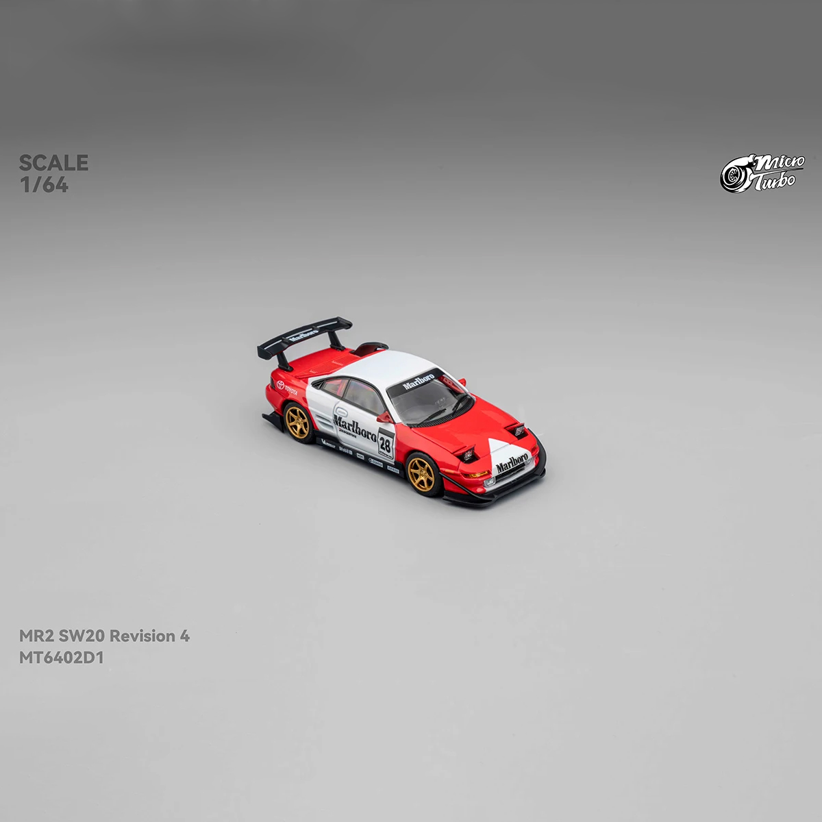 ไมโครเทอร์โบ 1:64 โตโยต้า MR2  - Die Cast Car 1 64 บทวิจารณ์และราคา